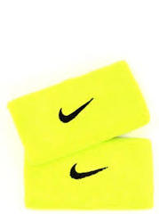 Nike Swoosh Double Wide Wristband Yellow N0002466735OS