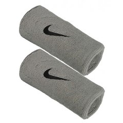 Nike Swoosh Double Wide Wristband Grey NNN05078OS-078
